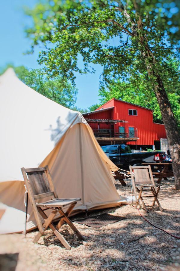 Son'S Guadalupe Glamping Tents - Adorable Riverside Glamping Tents Perfect A Family Getaway! New Braunfels Exterior photo